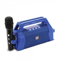 SOUL PARLANTE BT BLUETOOTH XS500 MINI STUDIO AZUL PLT-XS500AZ