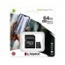 # MEMORIA MICRO SD 64GB KINGSTON UHS-I (U1) 100MBPS CANVAS