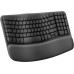 TECLADO LOGITECH WAVE KEYS ERGO WIRELESS BLACK 920-012278