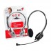 AURICULAR CON MIC GENIUS HS-200C