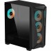 GABINETE GIGABYTE C301G BLACK FAN ARGB X4 LATERAL VIDRIO S/FUENTE