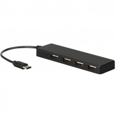 INT.CO HUB USB C A 4 PUERTOS USB 2.0 KQ-005H