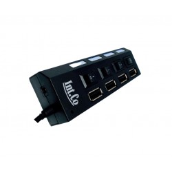 INT.CO HUB USB 2.0 4 PUERTOS CON INTERRUPTOR KQH4911