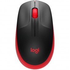 MOUSE INALAMBRICO LOGITECH M190 BLACK / RED