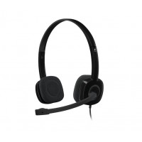 AURICULARES CON MIC LOGITECH H151 BLACK 1 JACK