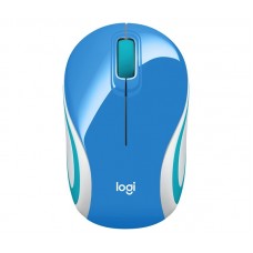 MOUSE INALAMBRICO LOGITECH M187 BLUE BLISTER