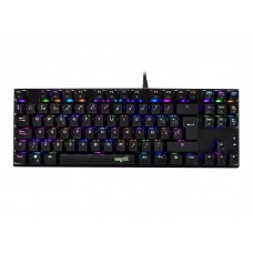 TECLADO MECANICO GAMER RGB 88 TECLAS C/ SOFT NISUTA NS-KBGZ88