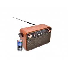 RADIO AM/FM VINTAGE MP3-BT-AUX NISUTA NS-RV21