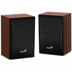 PARLANTES GENIUS SP-HF380BT BLUETOOTH USB WOOD