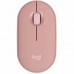 MOUSE LOGITECH WL + BLUETOOTH M350S PEBBLE 2 ROSE 910-007049