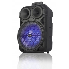 PARLANTE PORTATIL BLACKPOINT S-45.1 12&quot; BT LED RADIO USB / FLASH