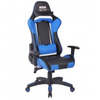 SILLA GAMER GAM500 NEGRO Y AZUL