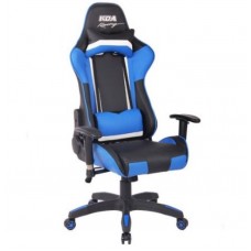 SILLA GAMER GAM500 NEGRO Y AZUL